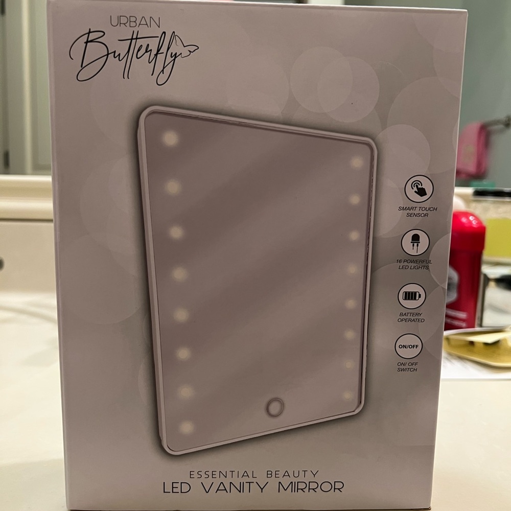 LED vanity mirror
